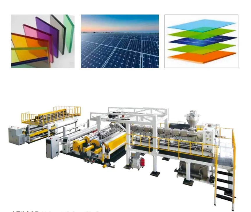 Jwell Plastic Machinery Plaque creuse EVA Poe Emballage solaire Fabricant de feuilles optiques et panneau/film/tuyau/profil/extrusion de recyclage faisant le fournisseur de machines